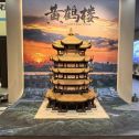 安康仿古石文创作品-黄鹤楼