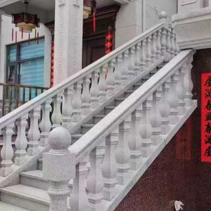 安康 天然石材 阳台庭院护栏、栏杆