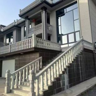 安康 芝麻白别墅阳台栏杆，楼梯栏杆