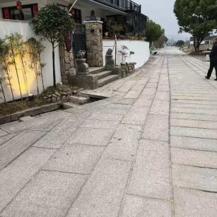 安康仿古石铺装效果