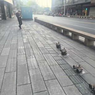 安康仿古石铺装效果
