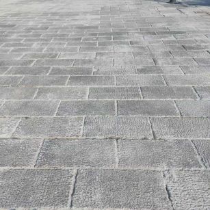 安康仿古石铺装效果