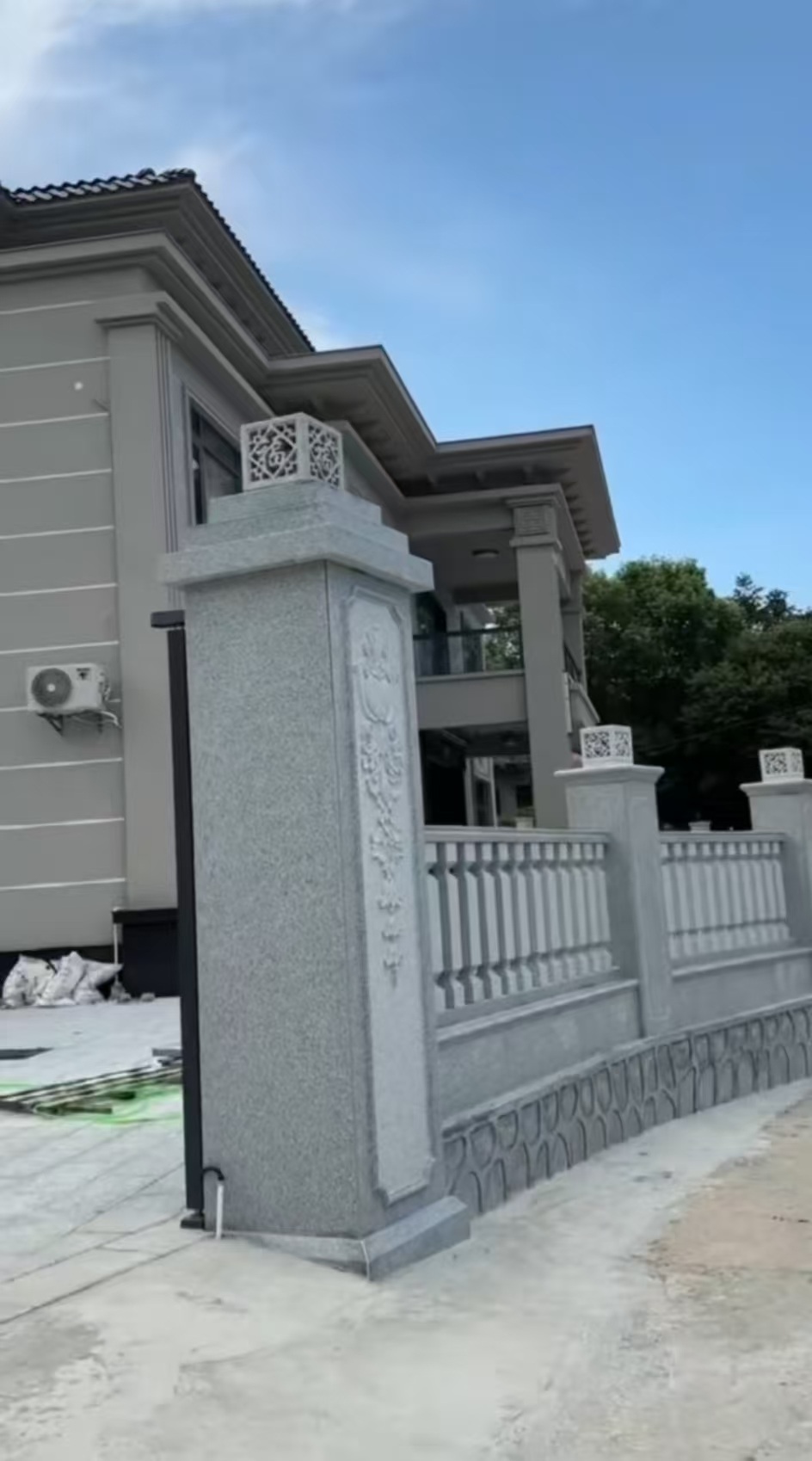 安康 芝麻白别墅围墙栏杆，私人订制