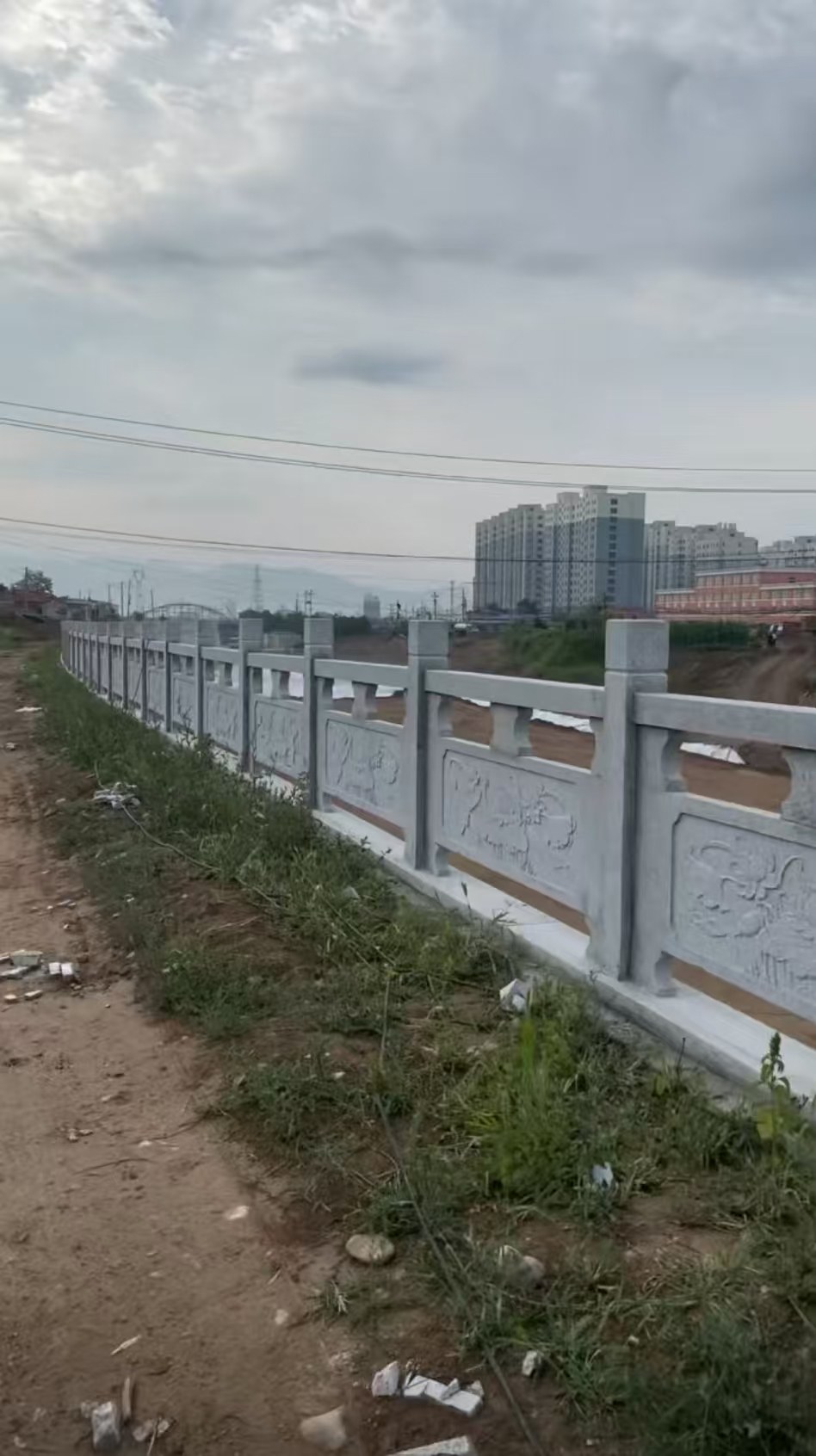 安康 石材河道栏杆