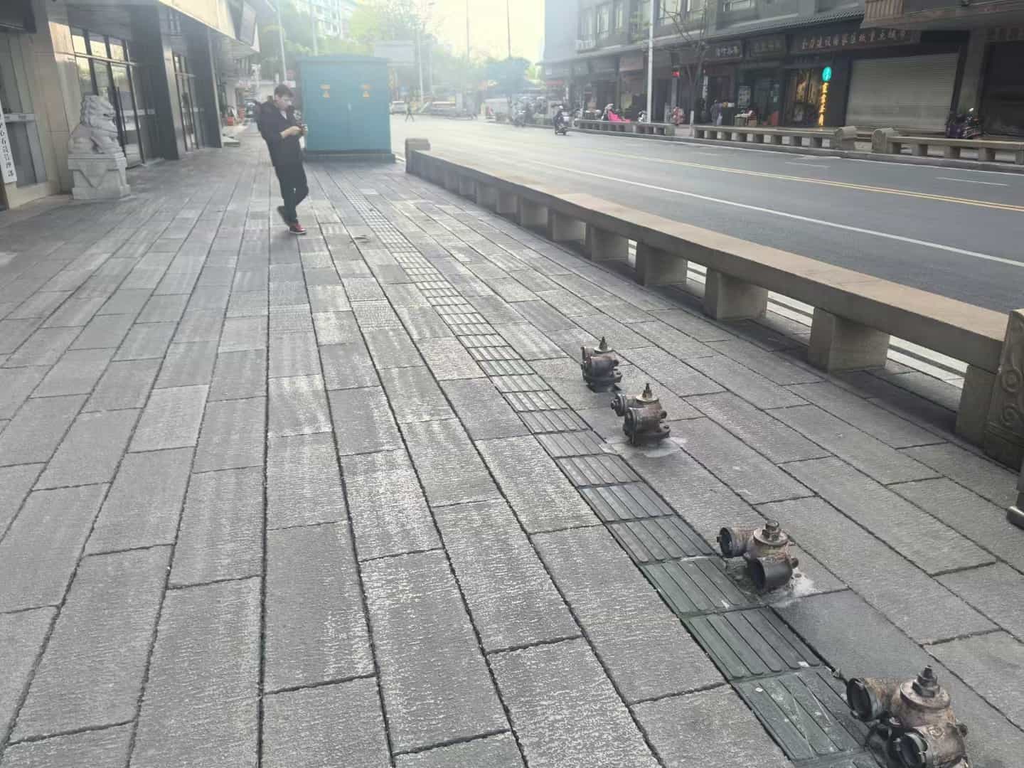安康仿古石铺装效果