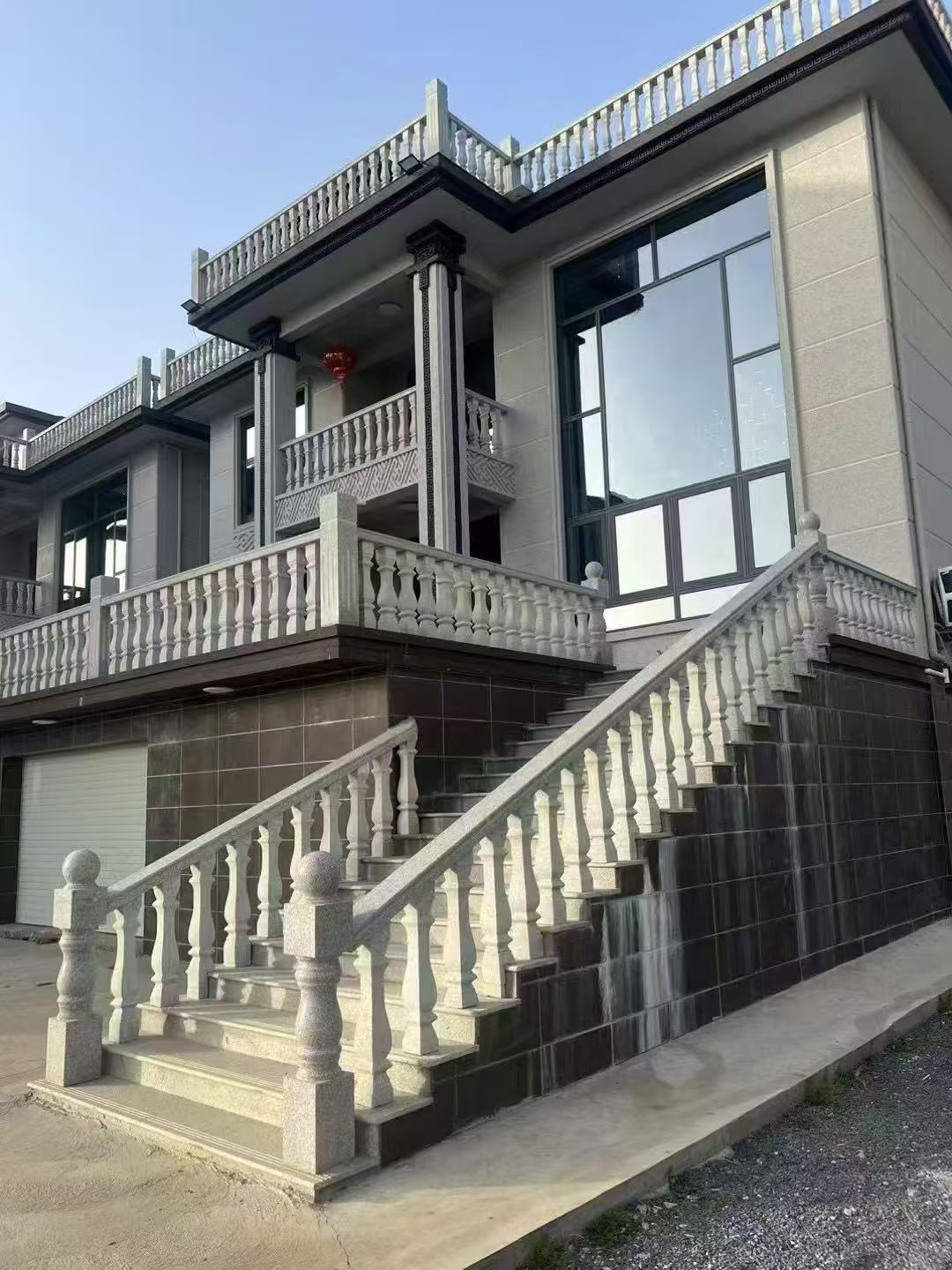 安康 芝麻白别墅阳台栏杆，楼梯栏杆