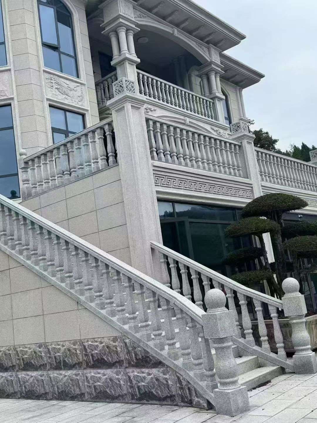 安康 芝麻白别墅，栏杆