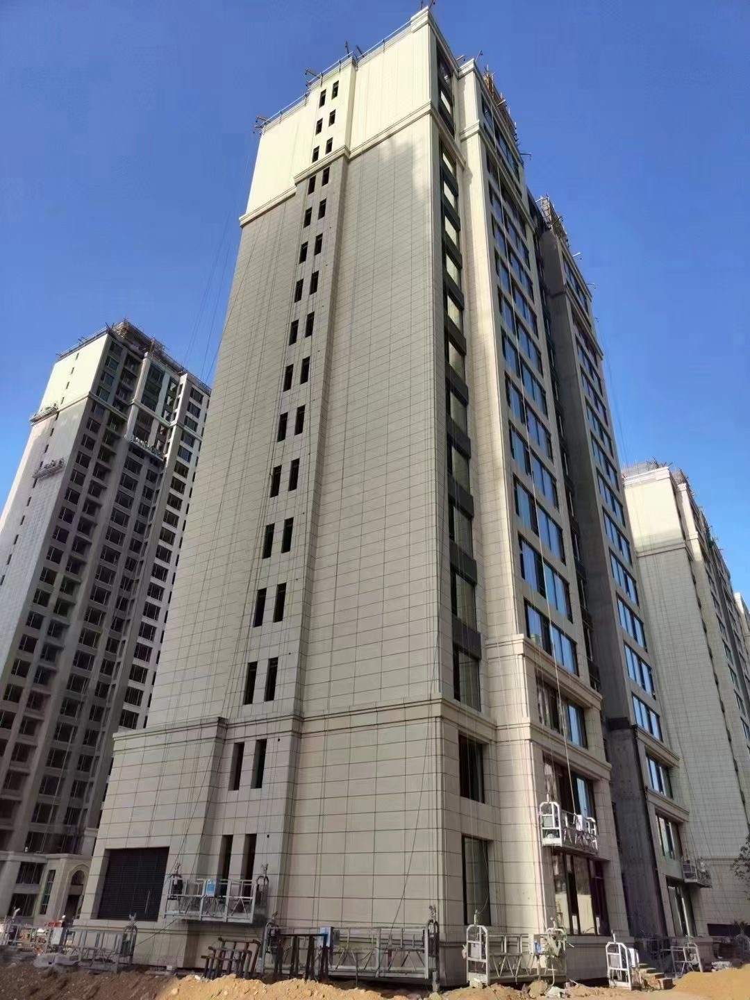 安康黄金麻高端小区，外墙干挂